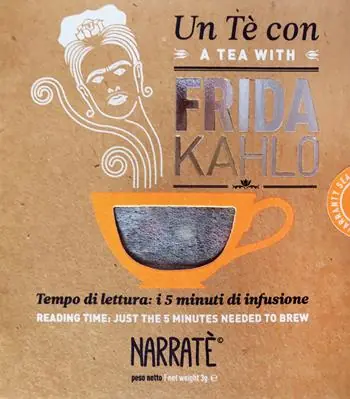 Consegna Rapida Un tè con Frida Kahlo-A tea with Frida Kahlo. Ediz. bilingue. Con tea bag