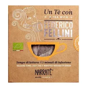 Un tè con Federico Fellini. Con Filtro di tè con blend ispirato a Fellini - Consegna Rapida