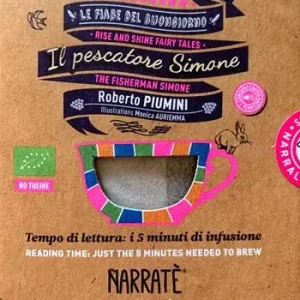 Il pescatore Simone. Tempo di lettura i 5 minuti di infusione-The fisherman Simone. Reading time just the 5 minutes needed to brew. Ediz. bilingue. Con tea bag Subito Disponibile