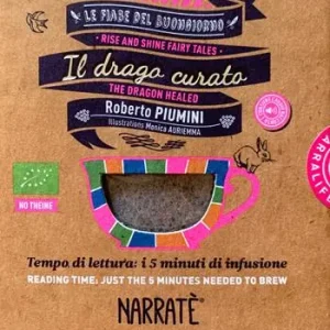 Spedito Oggi Il drago curato. Tempo di lettura i 5 minuti di infusione-The dragon healed. Reading time just the 5 minutes needed to brew. Ediz. bilingue. Con tea bag
