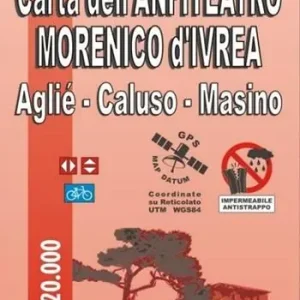 Spedizione Espresso Carta dell‘anfiteatro morenico d‘Ivrea