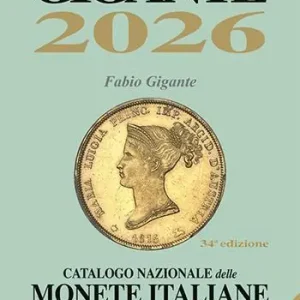 Spedito Oggi Gigante 2026. Catalogo nazionale delle monete italiane dal ‘700 alla fine della lira. Con app