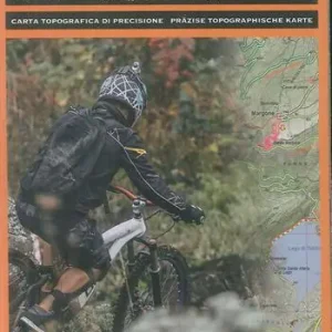 Professionale Val dei laghi. Monte Bondone. Basso Sarca. 800 km mountainbike trails from Brenta Dolomites to Lake Garda 1 25.000. Ediz. italiana, inglese e tedesca