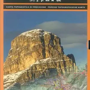 Val Badia. Le Tofane. Sasso della Croce. Gruppo del Sella. Le Odle. Plan de Corones 1 25.000. Ediz. italiana, inglese e tedesca Reso Gratuito