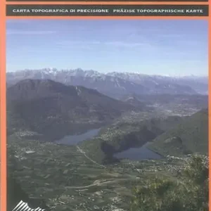 Trento Alta Valsugana. Levico, Caldonazzo, Val dei Mocheni, Panarotta,... 500 km MTB trails, Ippovia del Trentino occidentale. Carta topografica di precisione 1 25.000 n. 143 Ultimissimo Modello