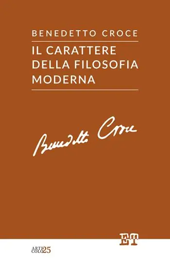 Offerta Lampo Il carattere della filosofia moderna