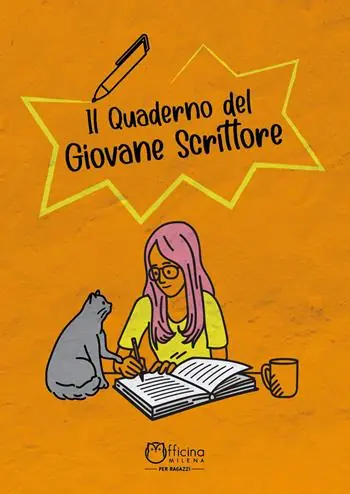 Spedito Oggi Il quaderno del giovane scrittore. Copertina arancione