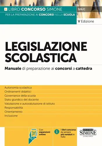 Legislazione scolastica. Manuale di preparazione alle prove dei concorsi a cattedra. Con espansioni online Sconto