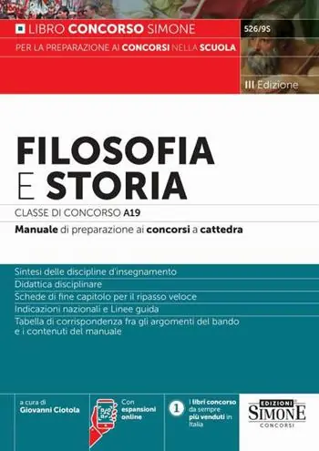 Popolare Filosofia e Storia Classe di concorso A19. Manuale di preparazione ai concorsi a cattedra. Con espansione online