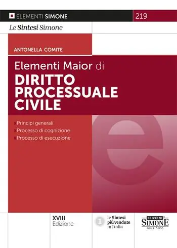Elementi di diritto processuale civile Ultimissimo Modello