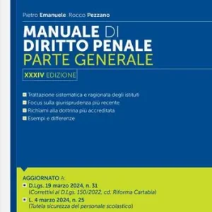 Manuale di diritto penale. Parte generale Spedizione Espresso