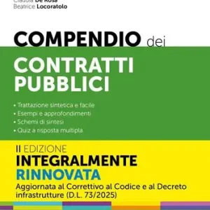 Compendio dei contratti pubblici Saldi
