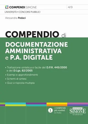 Compendio di documentazione amministrativa e P.A. digitale Prezzo Conveniente