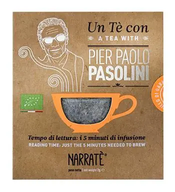 Pagamento Sicuro Un tè con Pier Paolo Pasolini-A tea with Pier Paolo Pasolini. Ediz. bilingue. Con tea bag