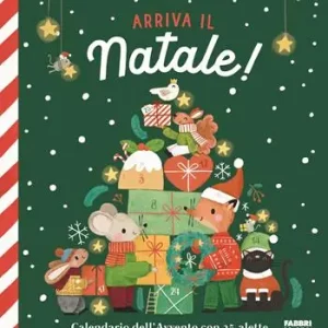 Economico Arriva il Natale! Calendario dell‘Avvento con 25 alette. Ediz. a colori