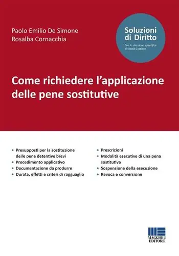 Promozione Come richiedere l‘applicazione delle pene sostitutive