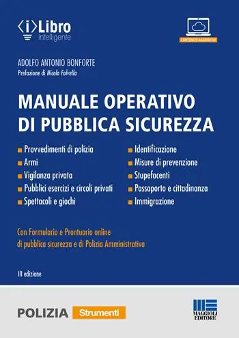 Manuale operativo di pubblica sicurezza. Con espansione online Prezzo Di Fabbrica