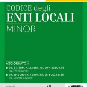 Codice degli enti locali. Ediz. minor Miglior Prezzo