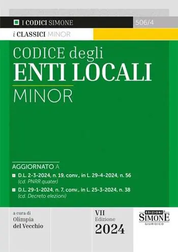 Codice degli enti locali. Ediz. minor Miglior Prezzo