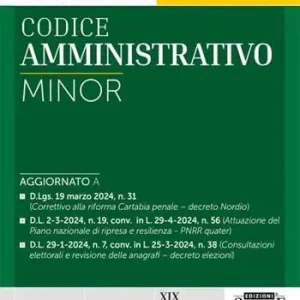 Codice amministrativo. Ediz. minor Reso Gratuito