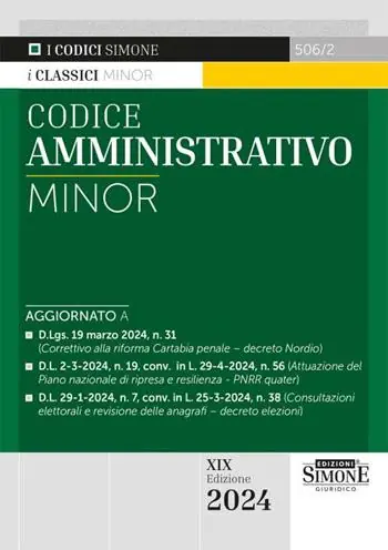 Codice amministrativo. Ediz. minor Reso Gratuito