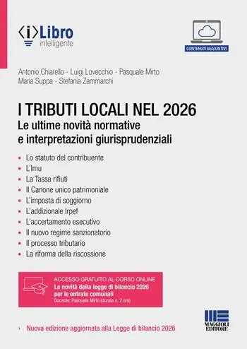 A Buon Prezzo I tributi locali nel 2026. Le ultime novità normative e interpretazioni giurisprudenziali