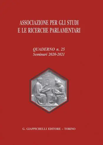 Consegna Rapida Associazione per gli studi e le ricerche parlamentari. Vol. 25 Seminari 2020-2021