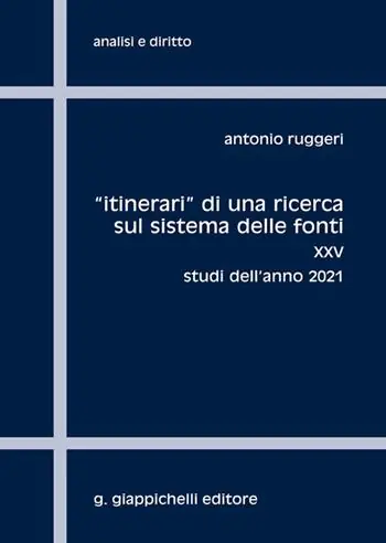 Offerta Speciale «Itinerari» di una ricerca sul sistema delle fonti. Vol. 25 Studi dell‘anno 2021