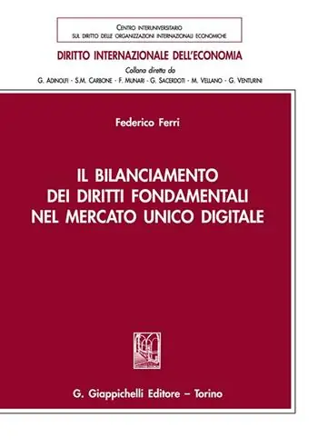 Il bilanciamento dei diritti fondamentali nel mercato unico digitale Pagamento Sicuro