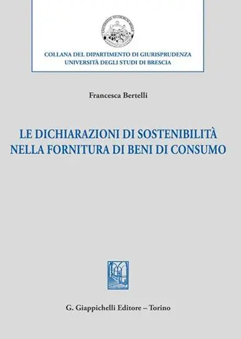 Solo Oggi Le dichiarazioni di sostenibilità nella fornitura di beni di consumo