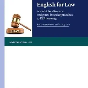 Offerta English for law. A toolkit for discourse and genre-based approaches to ESP language