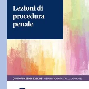 Compra Online Lezioni di procedura penale