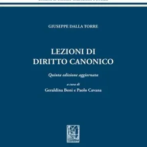 Professionale Lezioni di diritto canonico