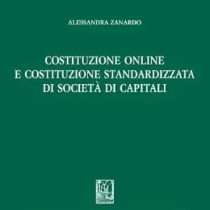 Costituzione online e costituzione standardizzata di società di capitali Vendita Finale