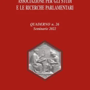 Saldi Associazione per gli studi e le ricerche parlamentari. Vol. 26 Seminario 2022