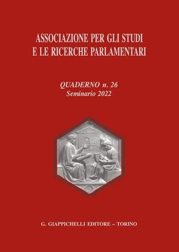 Saldi Associazione per gli studi e le ricerche parlamentari. Vol. 26 Seminario 2022