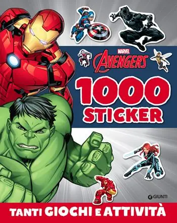 Nuova Collezione Marvel Avengers. 1000 stickers. Tanti giochi e attività. Ediz. a colori