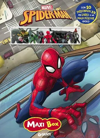 Spedito Oggi Spiderman. Maxi box. Ediz. a colori. Con 10 figurine 3D di plastica. Con tappetino di gioco