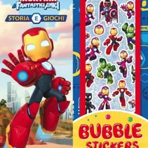 Nuova Collezione Iron man e fantastici amici. Bubble stick