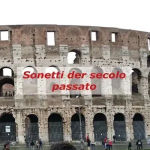 Sonetti der secolo passato Occasione Imperdibile