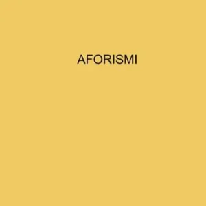 Offerta Aforismi