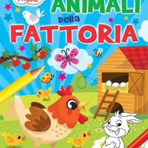 Professionale Coloriamo gli animali della fattoria. Ediz. a colori