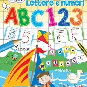Colora e impara lettere e numeri. Ediz. a colori Pagamento Sicuro