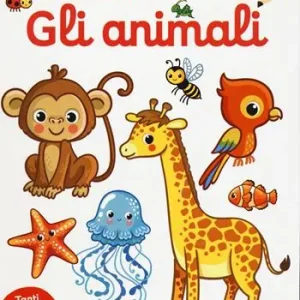 Gli animali. Colora facile. Ediz. illustrata Compra Online