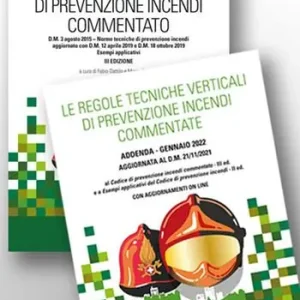 Kit Codice di prevenzione incendi commentato-Le regole tecniche verticali di prevenzione incendi commentate Prezzo Scontato