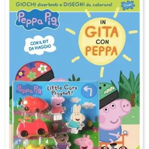 Saldi In gita con Peppa. Peppa Pig. Ediz. a colori. Con set macchinine