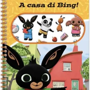 A casa di Bing! Bing. Puffy sticker. Ediz. a colori. Ediz. a spirale. Con Adesivi Prezzo Di Fabbrica