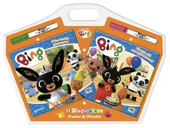 Non Perdere Feste e giochi. Bing. Magicolore. Ediz. a colori. Con 2 pennarelli svelacolori