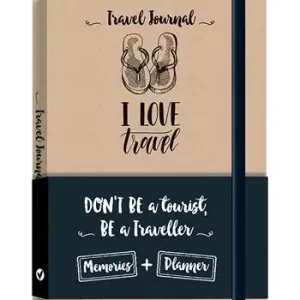 I love travel. Travel journal. Notebook Vendita Finale