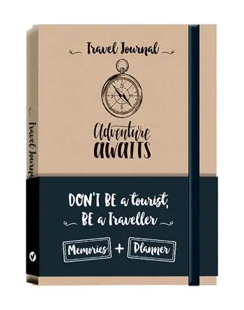 Super Prezzo Adventure awaits. Travel journal. Notebook